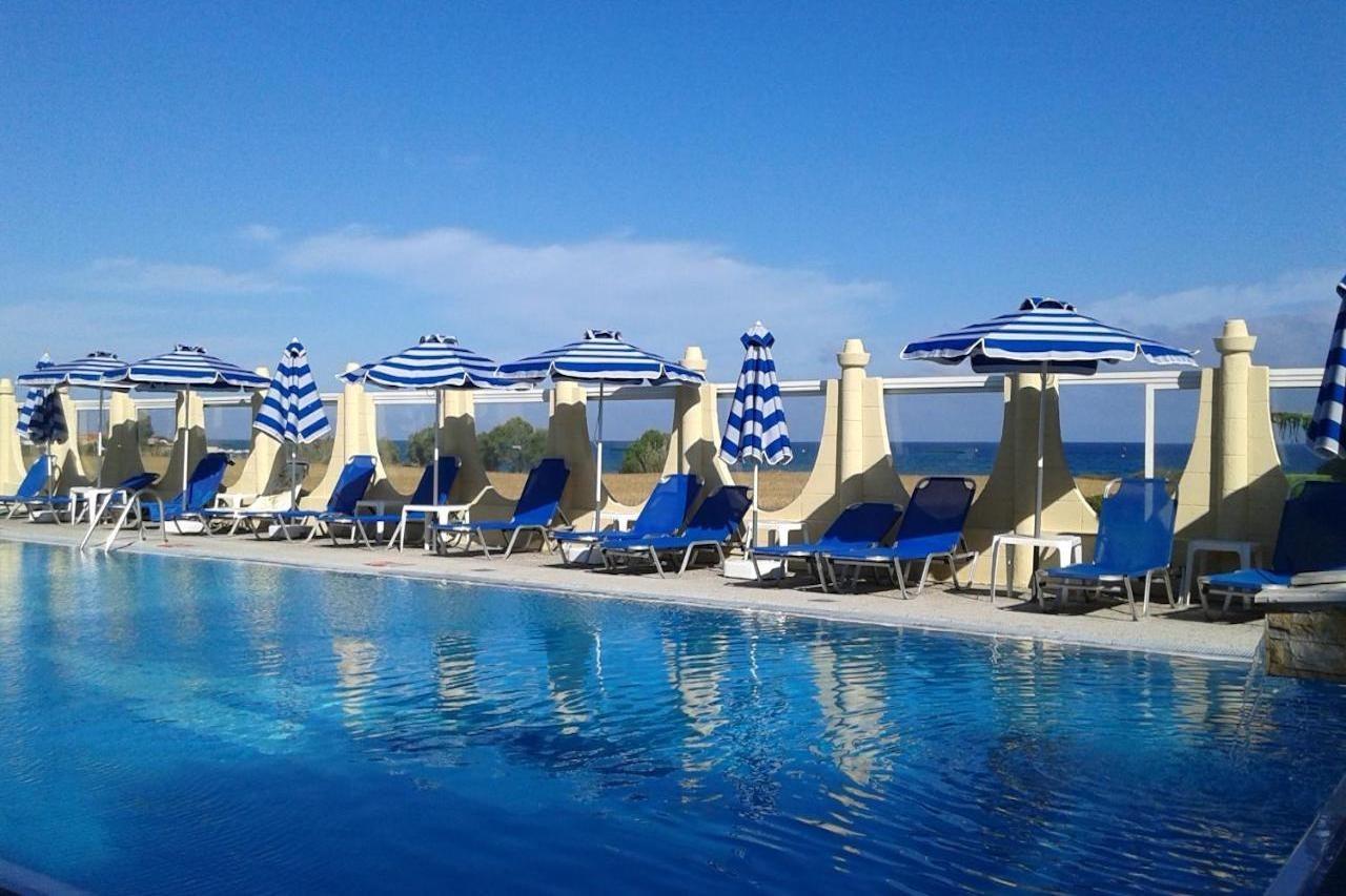 Nirvana Beach Hotel Theológos エクステリア 写真