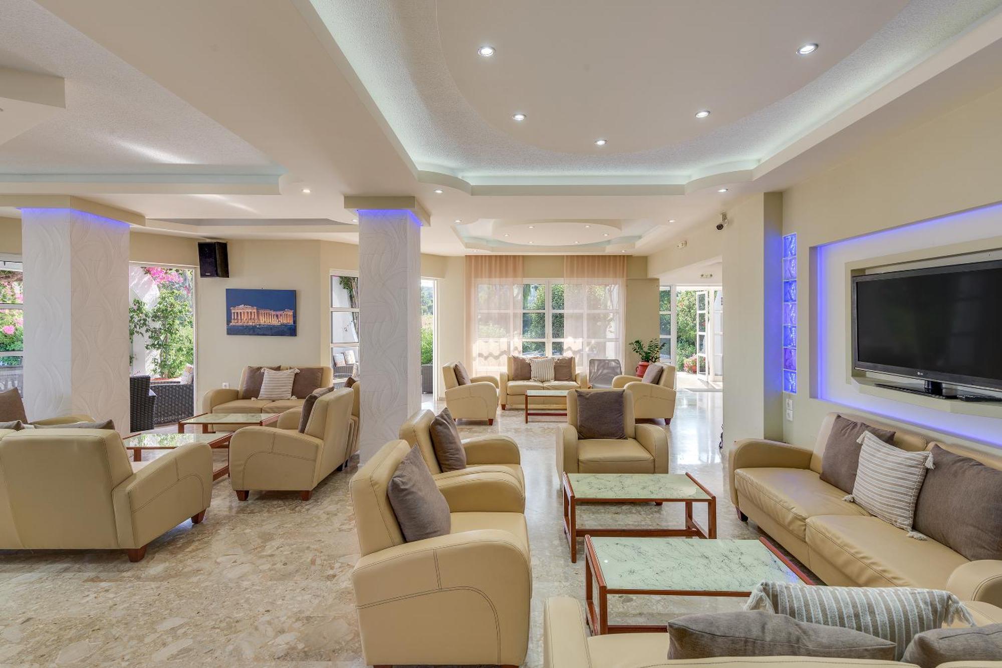 Nirvana Beach Hotel Theológos エクステリア 写真