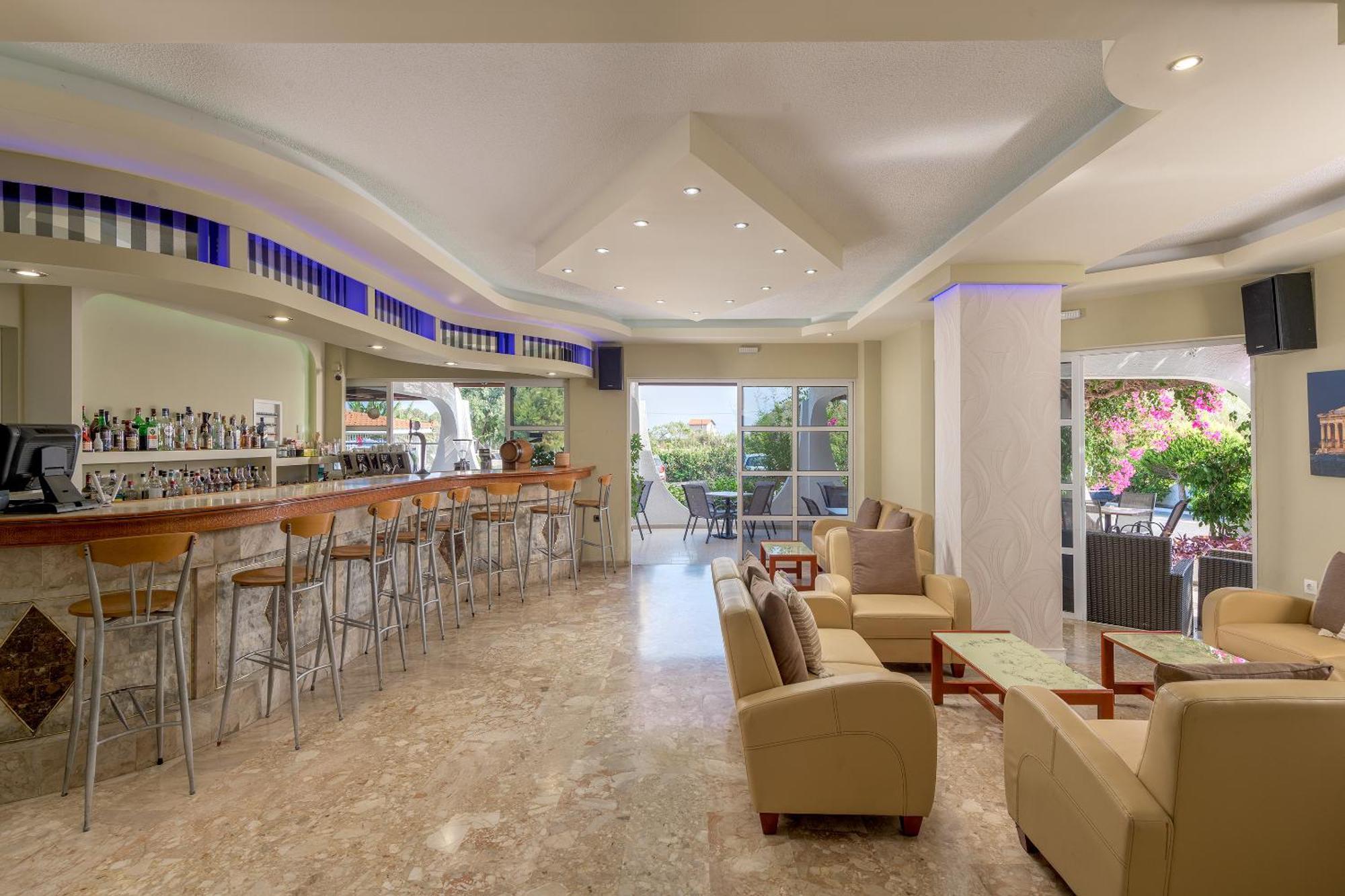 Nirvana Beach Hotel Theológos エクステリア 写真