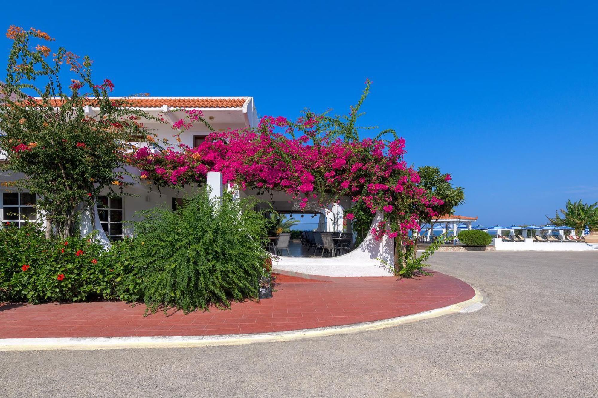 Nirvana Beach Hotel Theológos エクステリア 写真