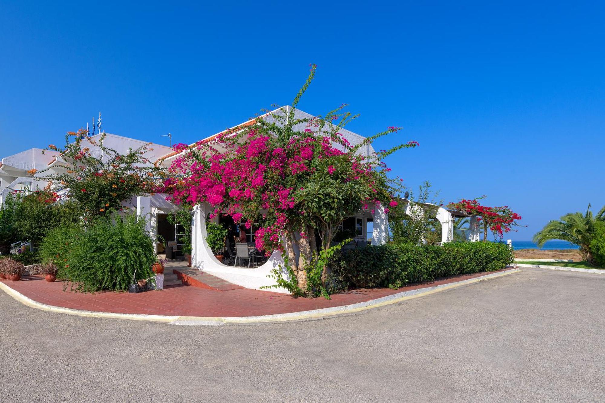 Nirvana Beach Hotel Theológos エクステリア 写真