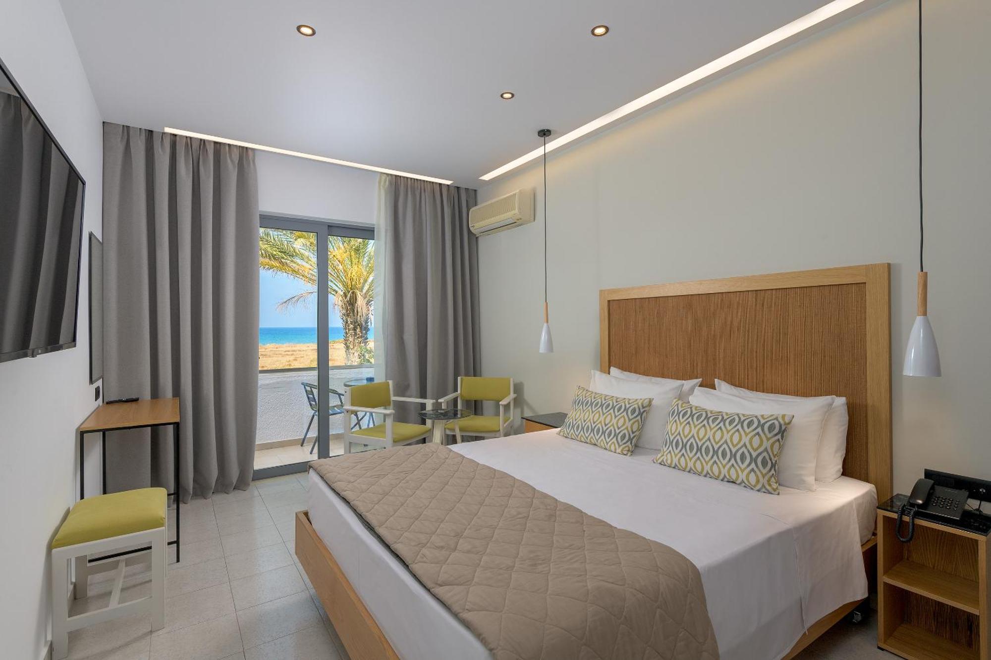 Nirvana Beach Hotel Theológos エクステリア 写真